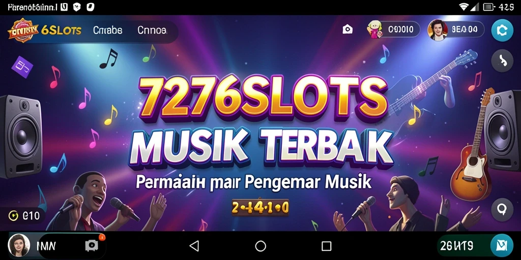 Tampilan menarik dari gameplay Musik di 7276SLOTS.
