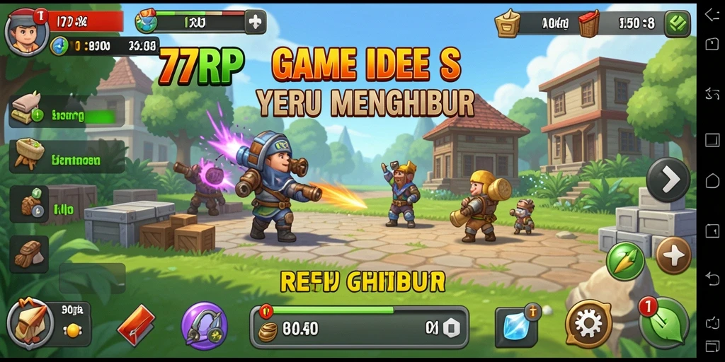 Tampilan gameplay 77RP yang menarik dan interaktif.
