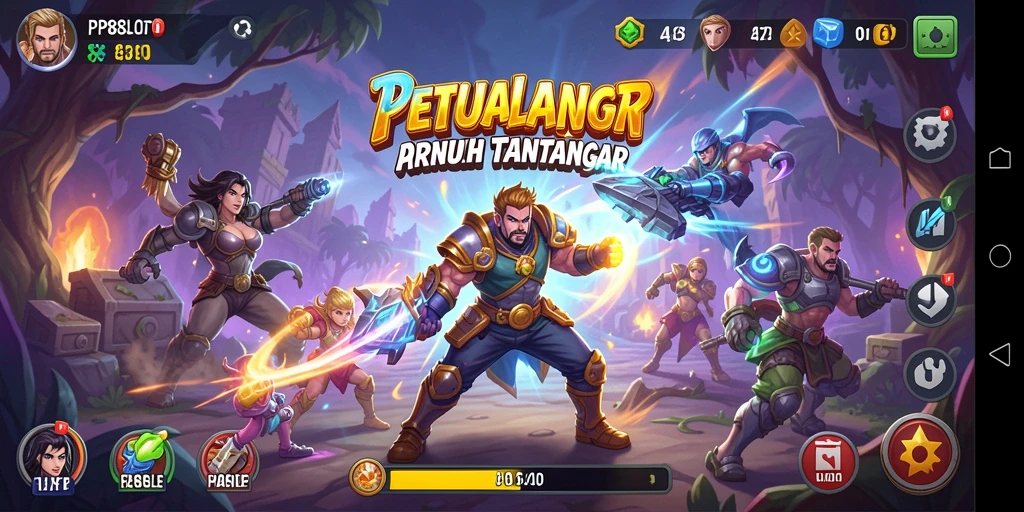 Tampilan gameplay seru PP88SLOT dengan grafis berkualitas tinggi.